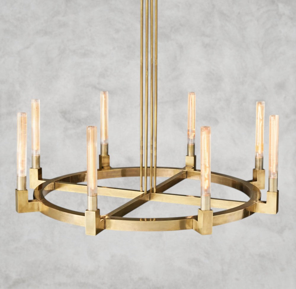 CANNELE ROUND CHANDELIER 36", 48", 60", 72"